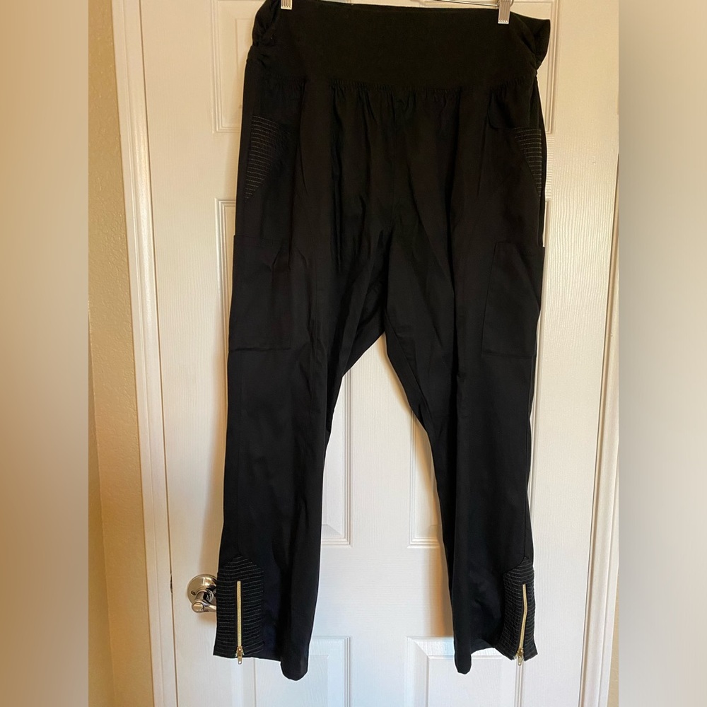 Black Jaanu scrub Pant Size 2X